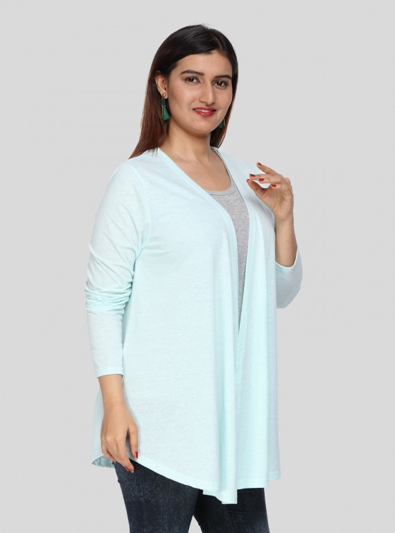 Mint Blue Shrug