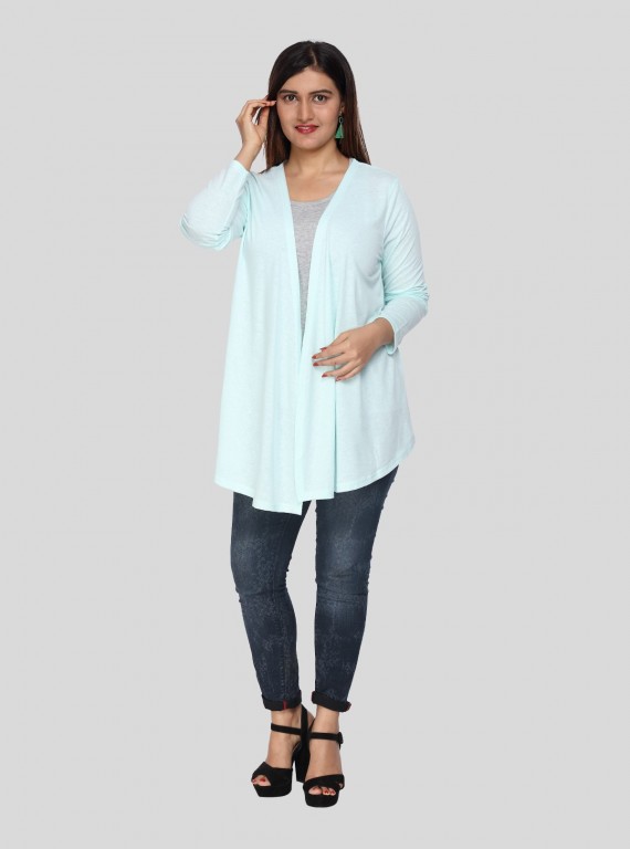 Mint Blue Shrug