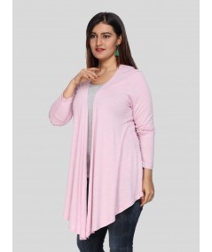 Lavender Melange Shrug
