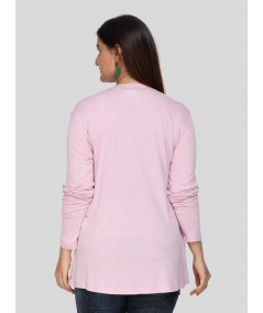 Lavender Melange Shrug
