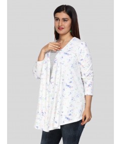Ink Spread Print Shrug