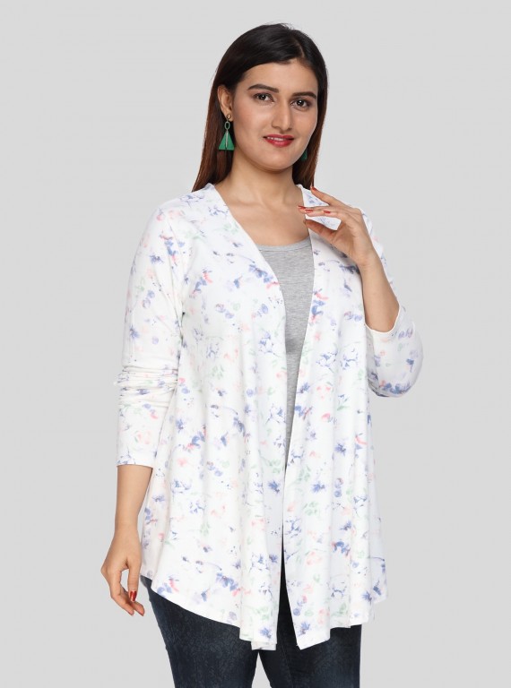Ink Spread Print Shrug