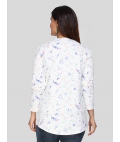 Ink Spread Print Shrug
