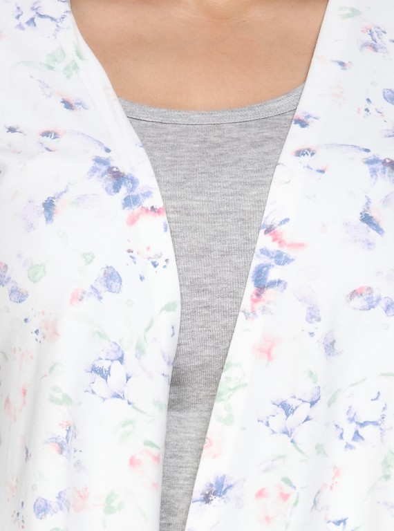 Ink Spread Print Shrug