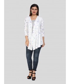 Ink Spread Print Shrug