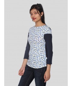 Graphic Printed Womens Top