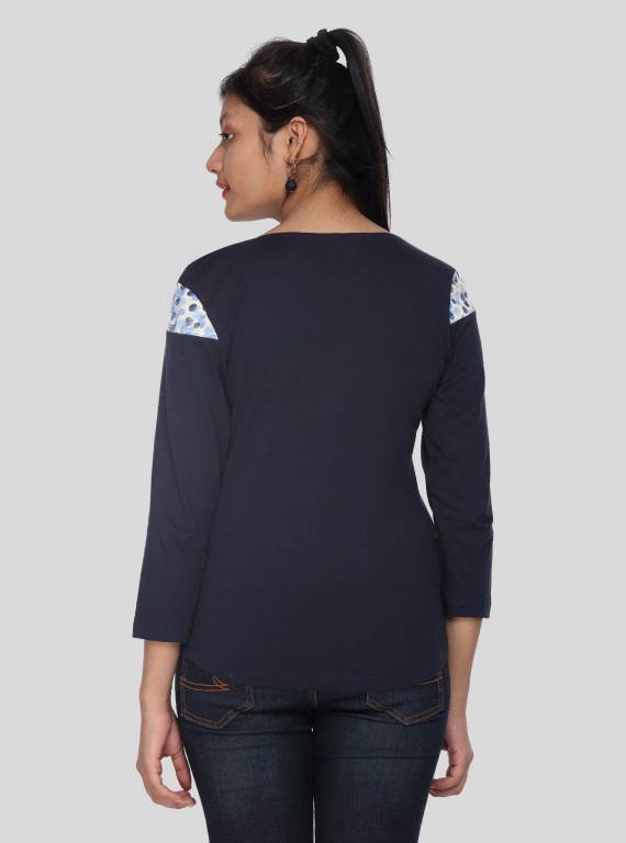 Graphic Printed Womens Top