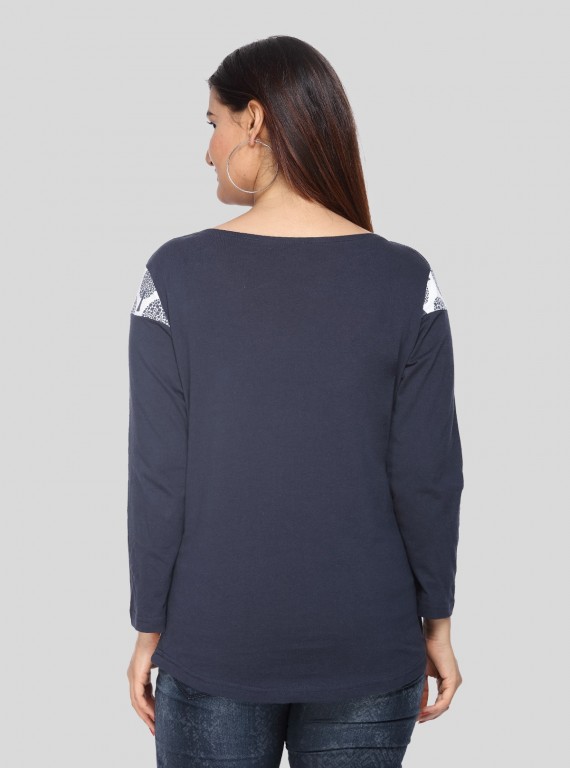 Tree Printed Womens Top