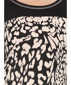 Beidge Print Womens Top