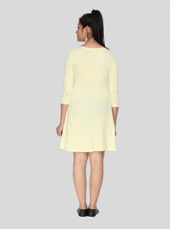 Yellow Scattered Top