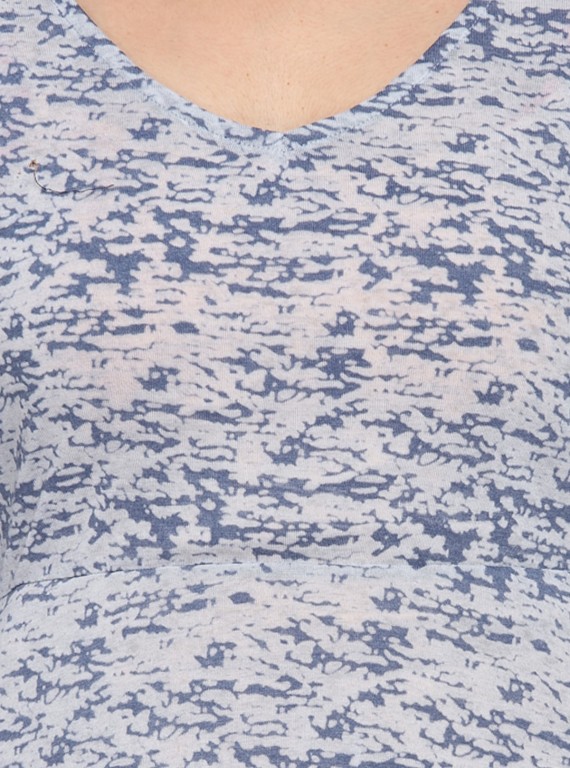 Burn Out Scattered Top