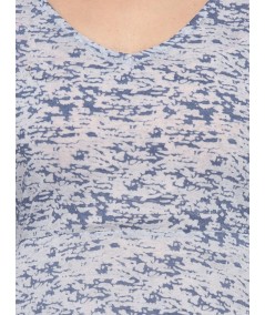 Burn Out Scattered Top