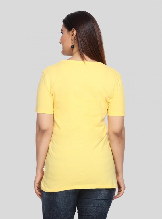 Short Sleeve TShirt - Yellow