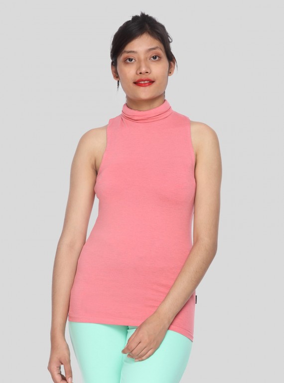 Pink Turtle Neck top