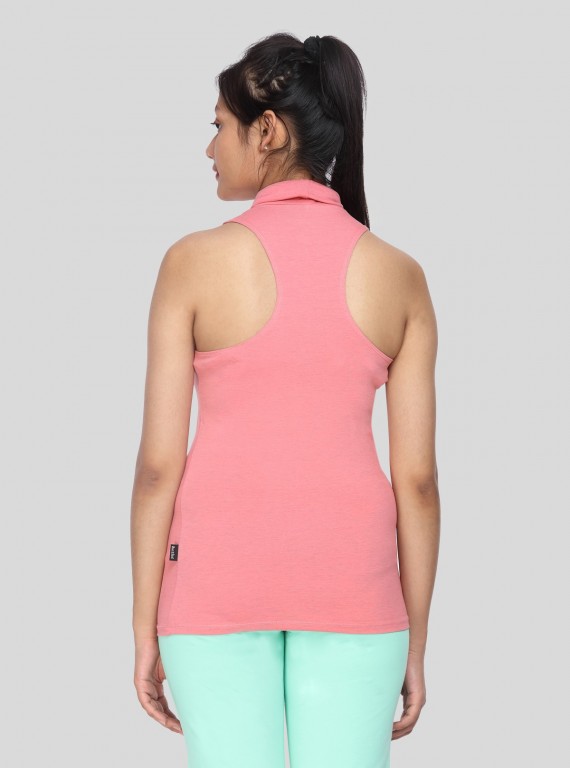 Pink Turtle Neck top