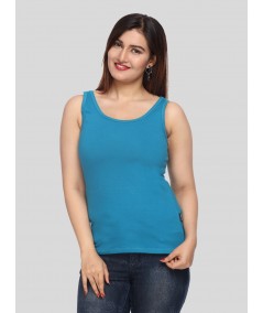 Women’s Turquoise Sleeveless Top – Stylish & Comfortable Summer Essential by Boer and Fitch