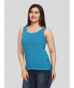 Blue Sleeveless top