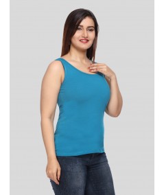 Blue Sleeveless top