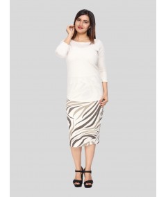 Ecru Melange Top
