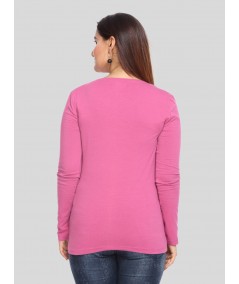 Lilac Fancy Sleeve Womens Top