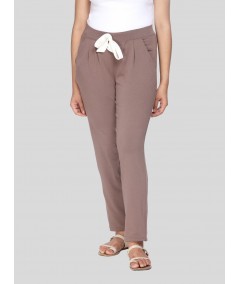 Brown Jersey Leisure Pant