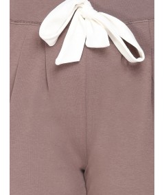 Brown Jersey Leisure Pant