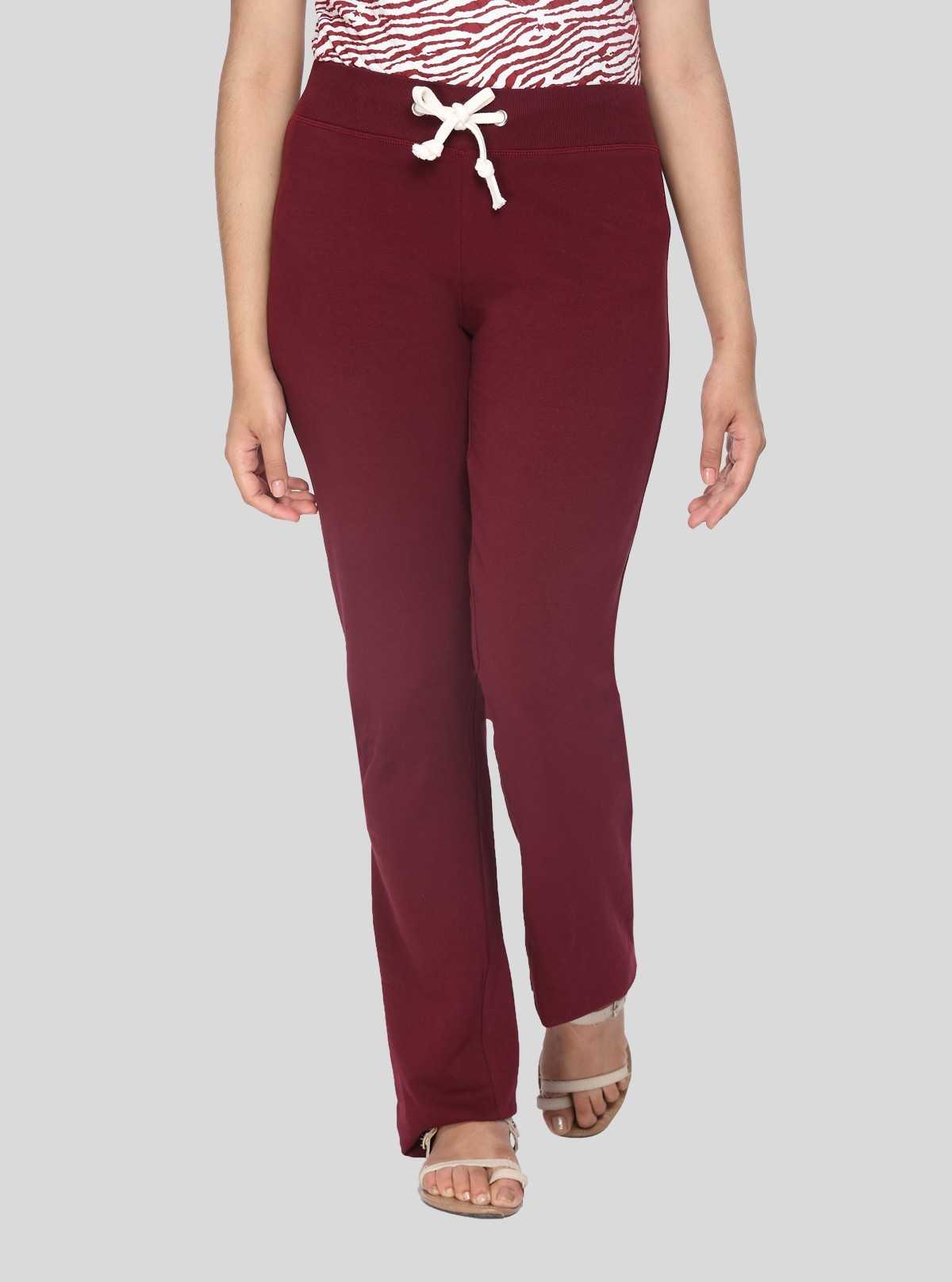 Burgundy Long Pant