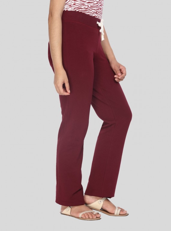 Burgundy Long Pant