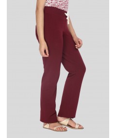 Burgundy Long Pant