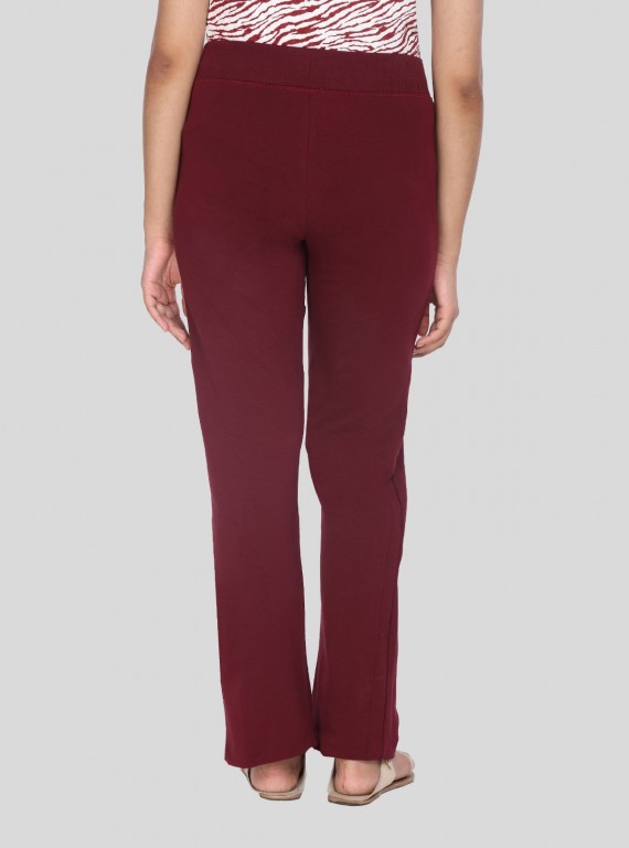 Burgundy Long Pant