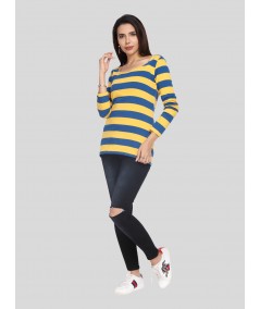 Mustard Stripe TShirt