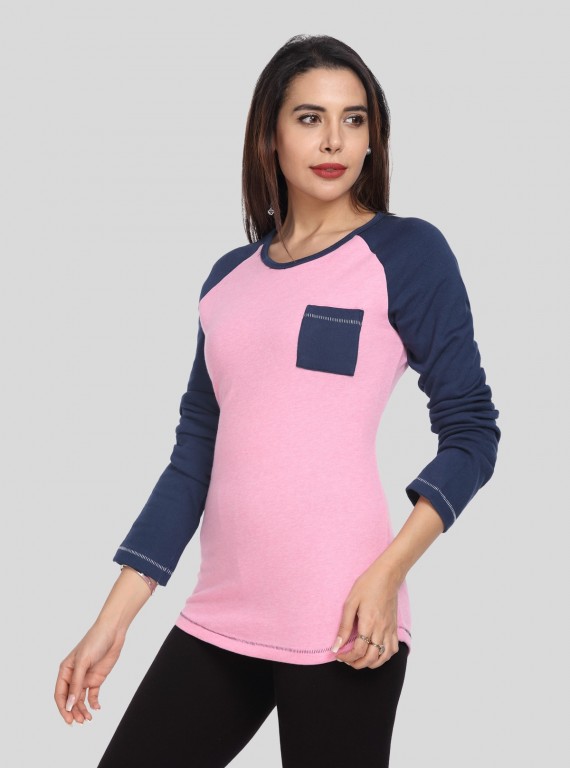 Pink Fleece Sweat Shirt