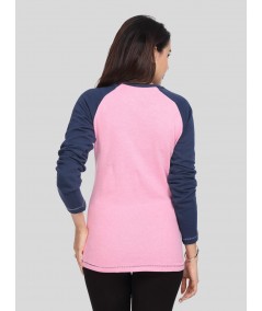 Pink Fleece Sweat Shirt