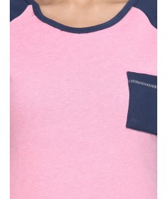 Pink Fleece Sweat Shirt