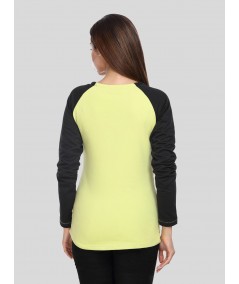 Green Stripe Print Sweat 