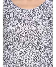 Sleeveless Black Graphic Print Top