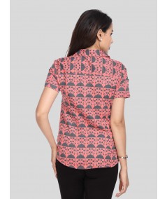 Bug Print Women Shirt