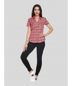 Bug Print Women Shirt
