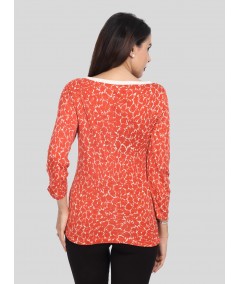 Orange Spread Women's Top