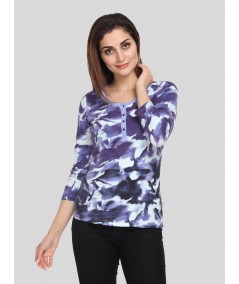 Women's Blue Button-Down Top – Effortless Elegance by Boer & Fitch