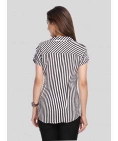 Stripped Women Shirt