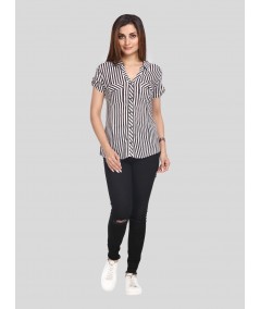 Stripped Women Shirt