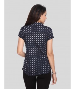 Heart Print Women Shirt