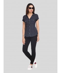 Heart Print Women Shirt