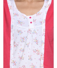 Dark Fuschia Fleece Set Top