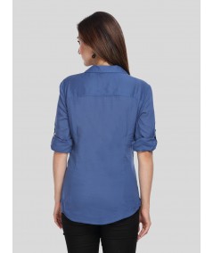 Blue Women Shirt