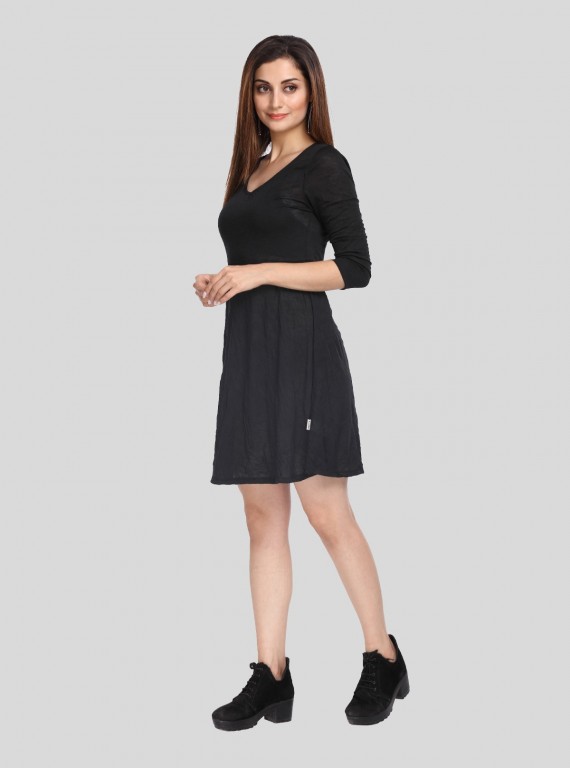 Black Scattered Dress