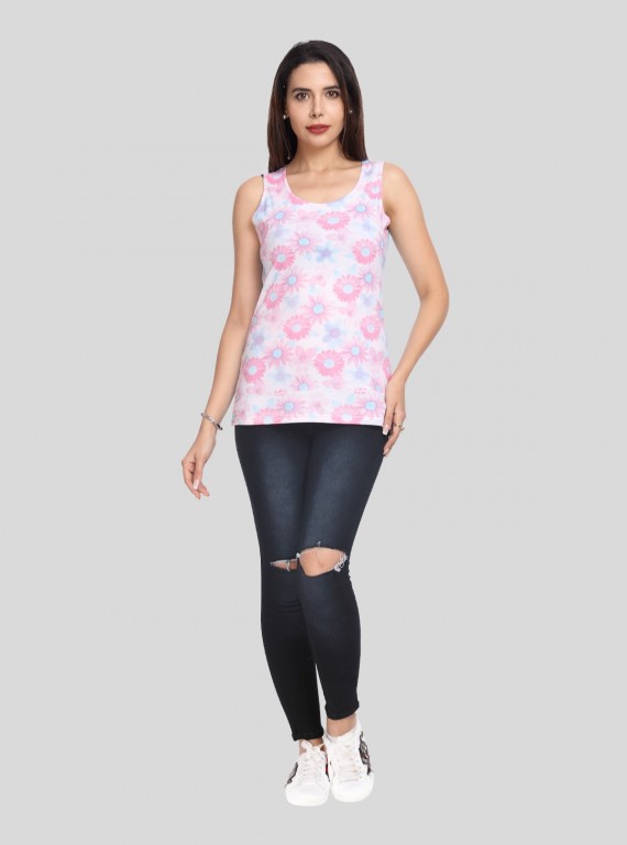 Fuschia Contrast Set Top