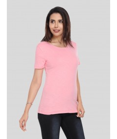 Slub Jersey Short Sleeve - Pink