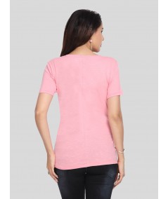 Slub Jersey Short Sleeve - Pink